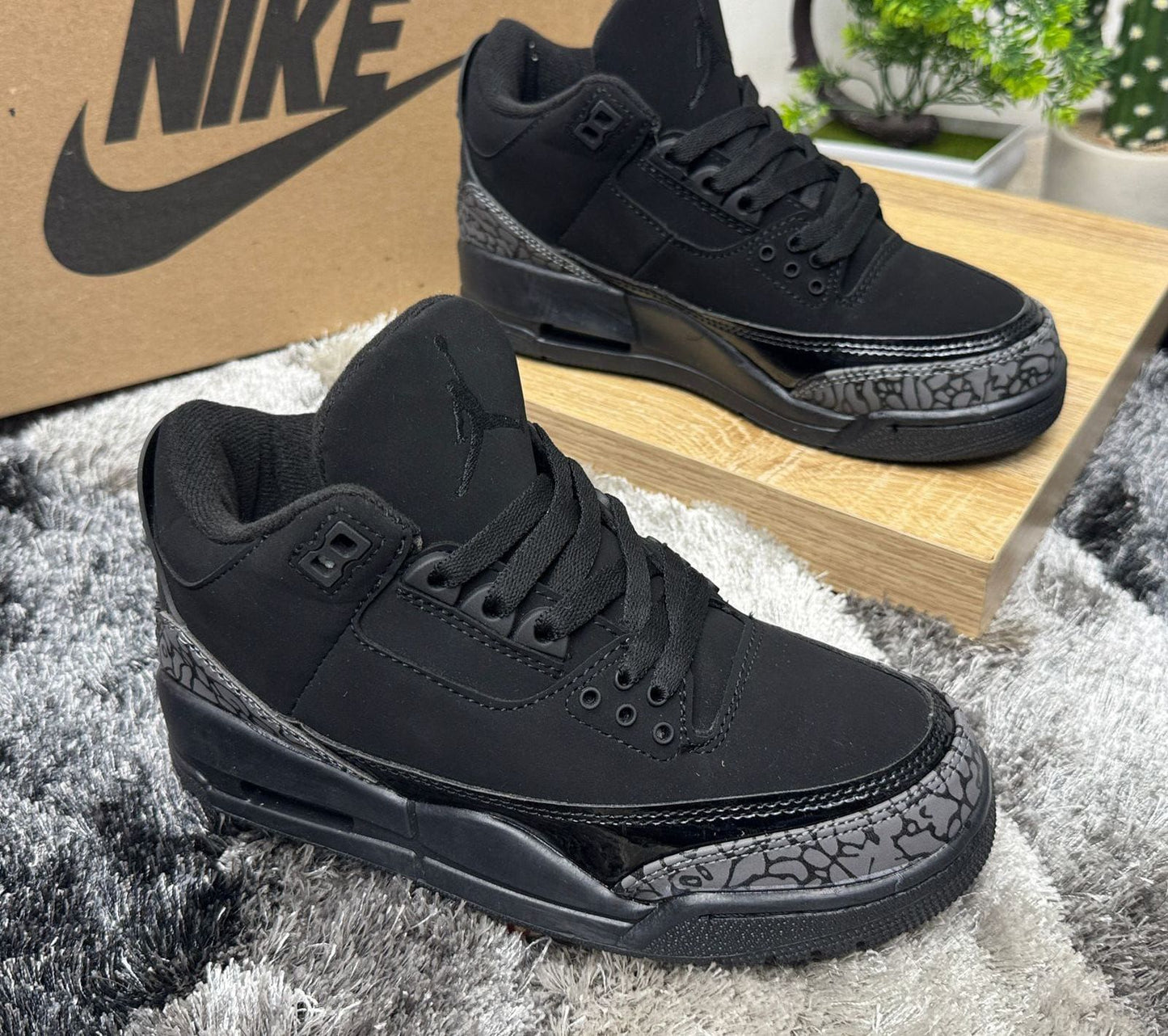 Nike Air Jordan 3 Retro "Black Cat" caballero