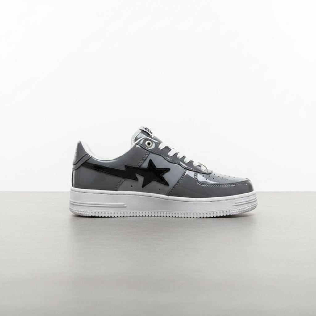 BAPE STA gris charol caballero