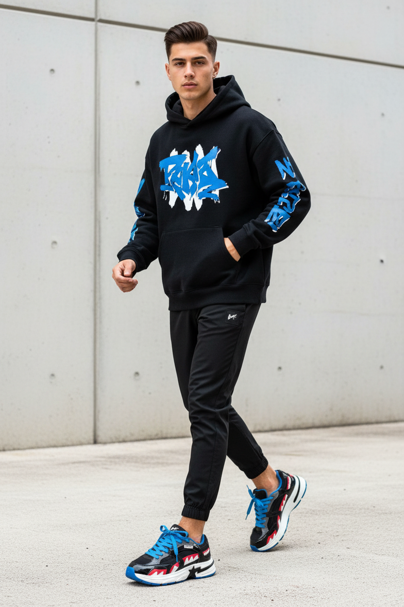 Bathing Ape Shark Sta colaboración con Anti Social Social Club. caballero