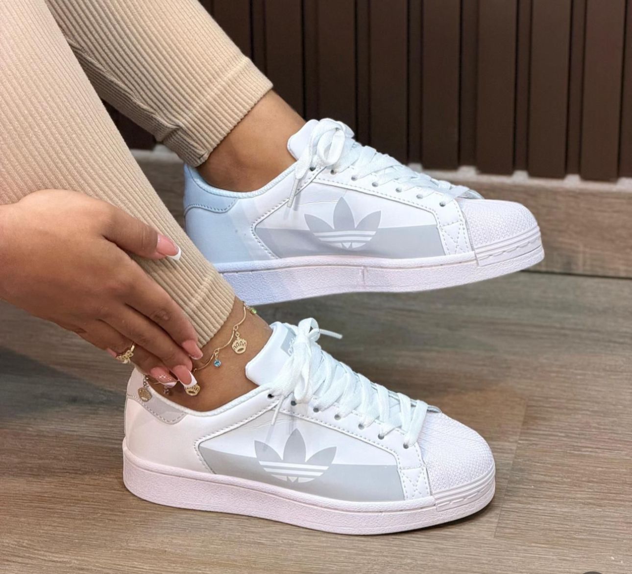 Adidas superstar lg dama