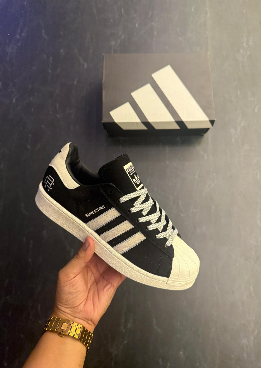 ADIDAS ORGINALS SUPERSTAR SUEDE REIGN CHAMP dama